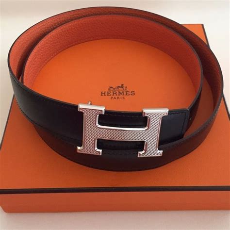 authentic Hermes men's belt